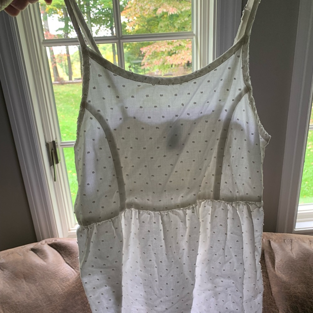 Okd navy eyelet dress